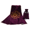 BLESSUME - Mantel de tarot de altar con bolsa de