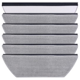 6pcs Replacement Mop Pads Compatible with Shark AV2800ZE RV2820YE RV2820ZE AV2820S AV2820AE RV2800AE RV2800S PowerDetect Never Touch Pro Robot Vacuum,Washable & Reusable Soft Microfiber Vacmop Refills