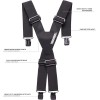 Toughbuilt Universal Suspenders Adjustable Straps Work Tool Belt / TB-51D