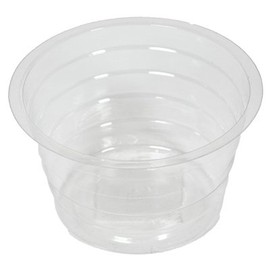 Green Thumb 4" Clear Vinyl Deep Plant Planter Saucer Liner - Pack of (25)