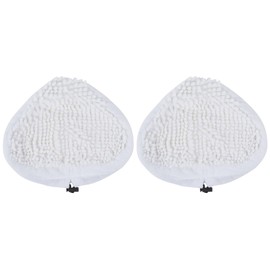 Dirt Devil AD50005 Almohadillas para limpiadores a vapor Dirt Devil, color Blanco, Pequeño, pack of/paquete de 2