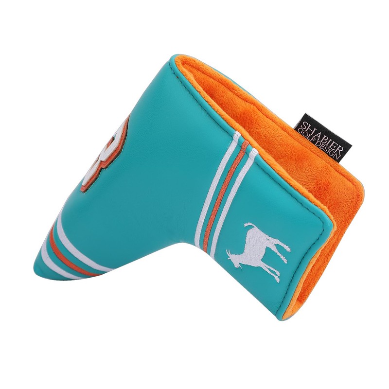 SHABIER Cyan Golf Putter Cover with NO.13 Design Headcover for