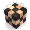 Snake 3D Wooden Puzzle Classic Games (M Size) and Mind