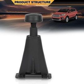 Hood Stop Rubber Cushion Bumper Holder Black PP Fit Ford Escape 2013-2019, Fit Ford C-Max 2013-2018 AM5Z-16758-A, CV6Z-16758-A, AM5Z16758A, CV6Z16758A