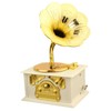 Retro Gramophone Music Box Classic Phonograph Shape Music Box for