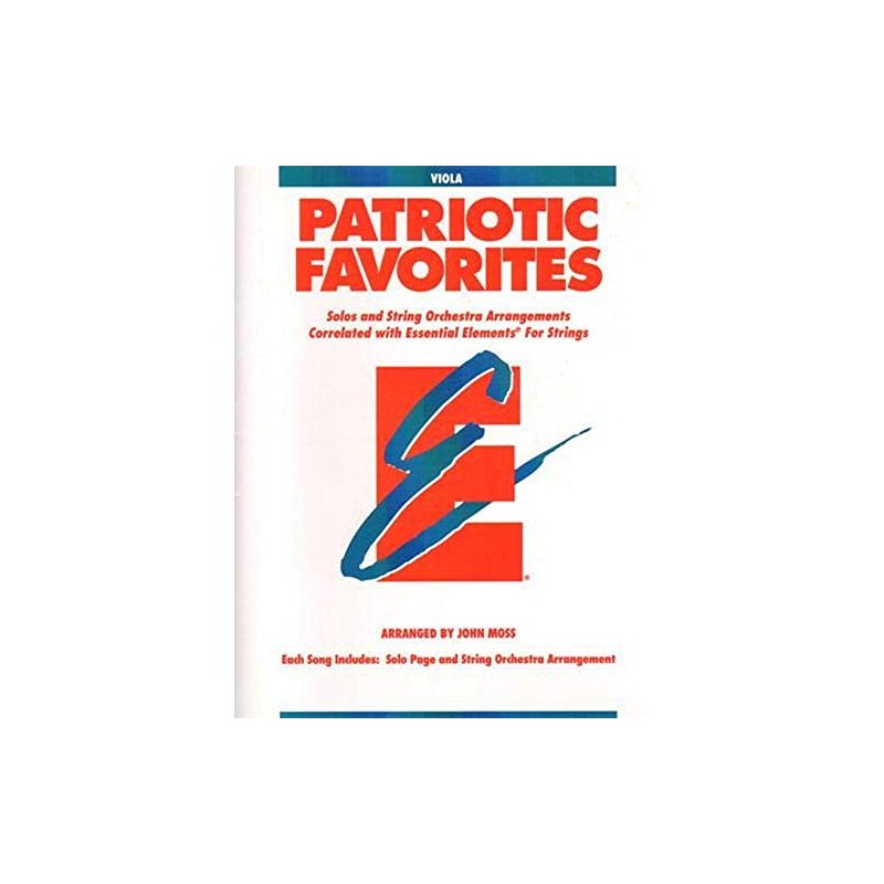 Patriotic Favorites for Strings: Viola