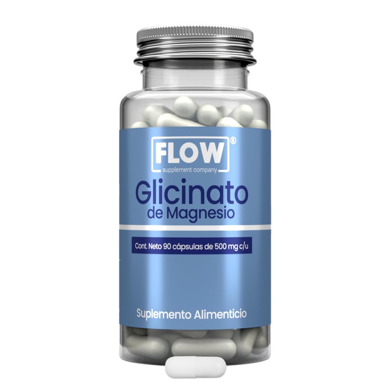 Flow Supplements | Glicinato de Magnesio 500 mg - 90