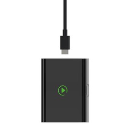 Wireless CarPlay Adapter, 2-in-1 CarPlay & Android Auto Adapter, Easy Upgrade from Wired to Wireless, Plug & Play, Compact Design for Seamless Connectivity, Low Latency & High Compatibility