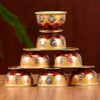 Ciieeo 7pcs Feng Shui Alloy Offering Bowl - Worship Cup,