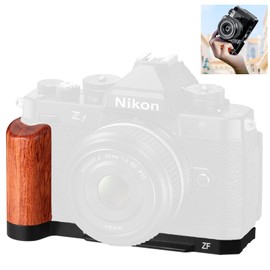 Yullmu zf grip nikon zf grip hand grip L shape grip wood handle tripod fluid head