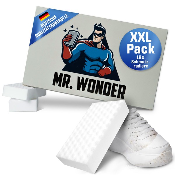 Shine Shack - Mr. Wonder 18 x Dirt Erasers Magic