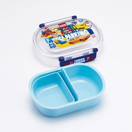 Skater QAF2BAAG-A Children's Lunch Box, 12.2 fl oz (360 ml), Fluffy Dome, Tomica 24, Antibacterial, Made in Japan