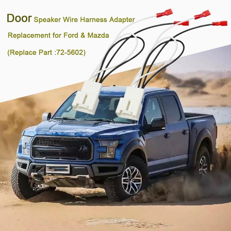 Vzesavc 2 Pack 72-5602 Car Door Speaker Wire Harness Connector
