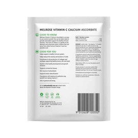Melrose Vitamin C Calcium Ascorbate Oral Powder Sachet 125g x 8