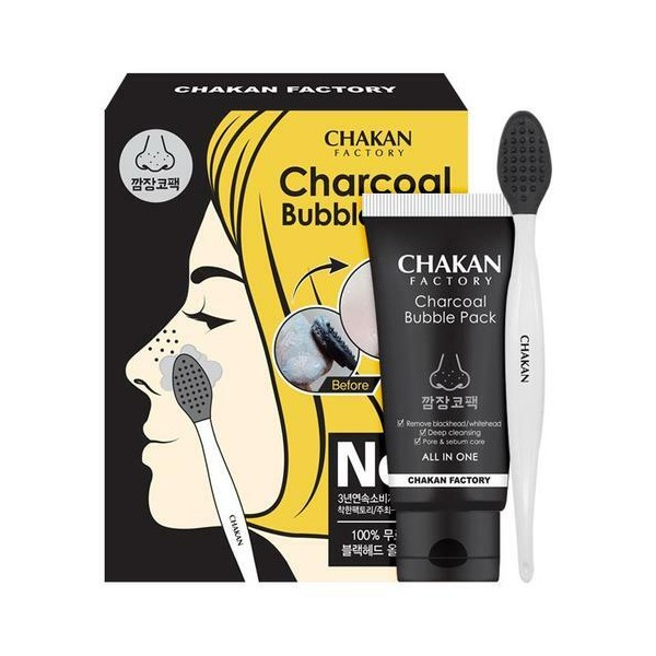 CHAKAN FACTORY All In One Charcoal Bubble Pack - Charcoal