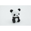Animal Panda (Black) eraser funny Japanese stationery goods office japan