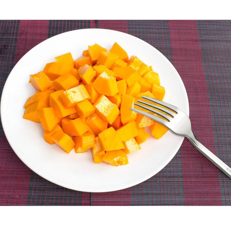 Fiazony Tenedores para postre de, acero inoxidable de, 12 piezas,