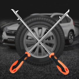 Linsiter 2 pcs Tire Rock Remover Tool, Car Tire Clear Stone Hook for Car Motor Bike Tire Stainless Steel Hook Car Tire Cleaning Tools