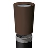 Asbel 621130 Leclerc Double Layer Construction CV Round Shape Trash
