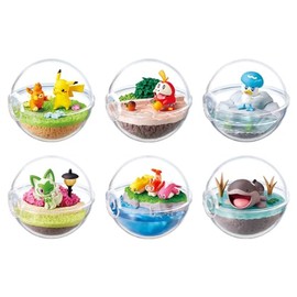 RE-MENT Pokemon Terarium Collection EX - Running Through the World of Paldea - 1 Box Approx. H 3.9 x W 2.8 x D 2.8 inches (100 x 70 x 70 mm) Made of PVC