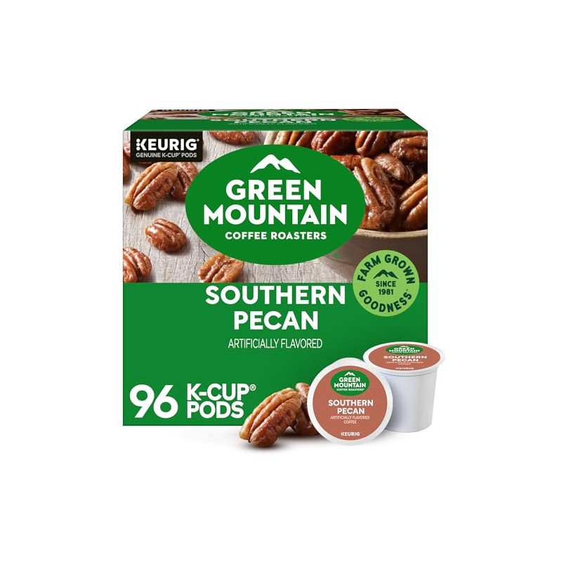 Green Mountain Coffee Roasters Southern Pecan Keurig Single-Serve K-Cup pods,