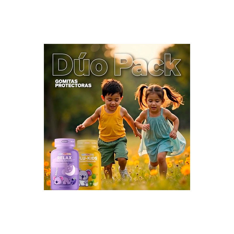 Migomita Relax + Flukids |Pack Día y Noche | 60