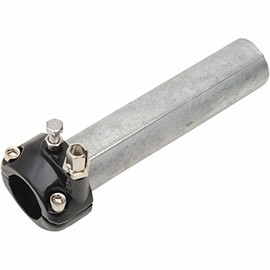 Emgo Single Throttle Cable - 1in. - Black 4429472B