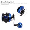 Metal Drum Fishing Reel 7+1BB 4.7:1 High Speed 6KG Maximum
