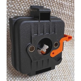 STIHL 4137 140 2801 FILTER HOUSING W/CHOKE fits FS75, FS80, FS85, HT70, HT75 OEM