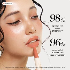 Nature Republic HONEY MELTING LIP (01 APRICOT) SOFT LIP STICK, Hydrating Gloss, Moisturizing balms, Sheer tint, Shine & Nude, Glowy Finish, korean make up
