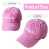 BAOZOON 2 Pcs Parent-Child Baseball Hats Adjustable Mama and Mini