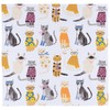 Jubilee Feline Fine Cat Floursack Dishtowel Set of 2