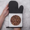 'Espresso Coffee Beans' Oven Glove/Mitt (OG00025182)