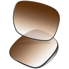Vonxyz Lenses Replacement for Oakley Sliver F/Foldable/Folding Sunglass - Brown Gradient Polarized