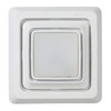 Broan-NuTone FG600S LED Lighted Grille Upgrade for Bathroom Ventilation Fans,