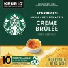 Starbucks 2 Boxes Starbucks Creme Brulee Keurig K-Cups Pods Natural