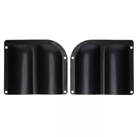 Unbranded 1955-59 Lower Door Hinge Access Panels-pr for Chevy, GMC Truck