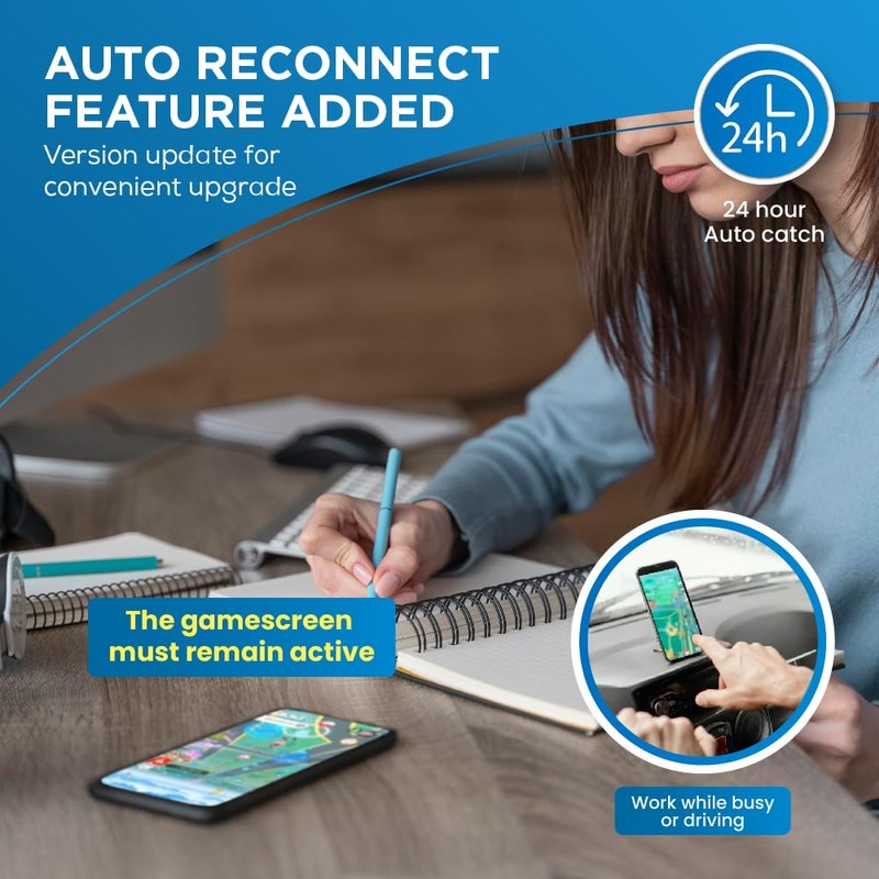 Megacom DuoMon3 PRO Unique Auto-Reconnection Hourly, 1P/2P dual accounts Pocket