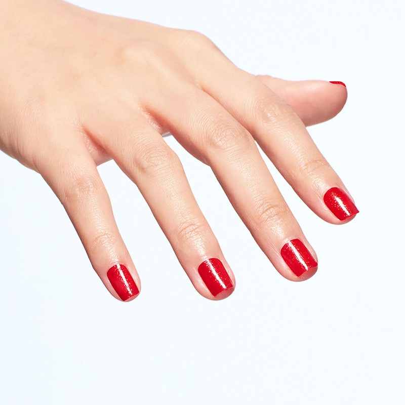 OPI Nail Lacquer Left Your Texts on Red | Sheer