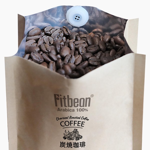 Fitbean Charcoal Roasted Coffee Beans (15.9 oz (450 g) Beans