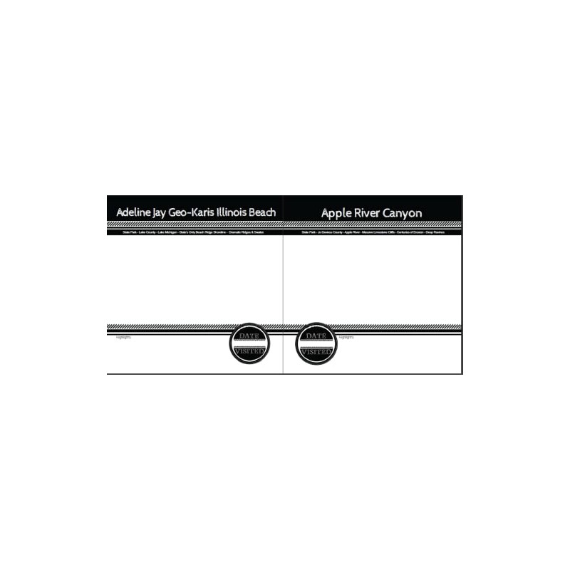 Illinois State Parks & Recreation Areas Bucket List Photo Journal