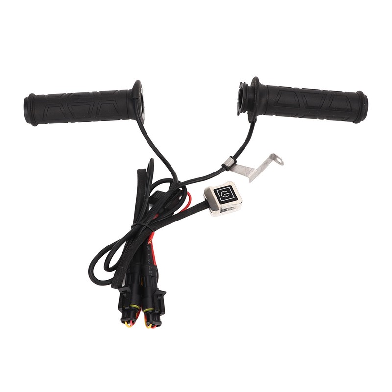 1 Pair Handlebar Heated Grip 3 Level Temperature Adjustment Electric