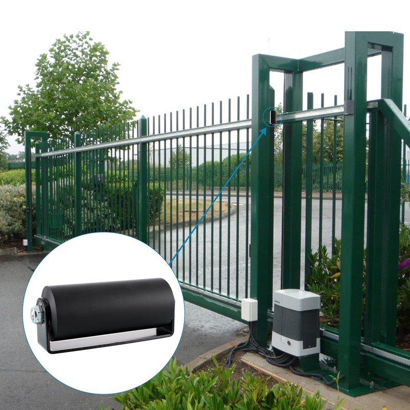 Skelang Slide Gate Guide Roller, 6" Rolling Gates Guider with