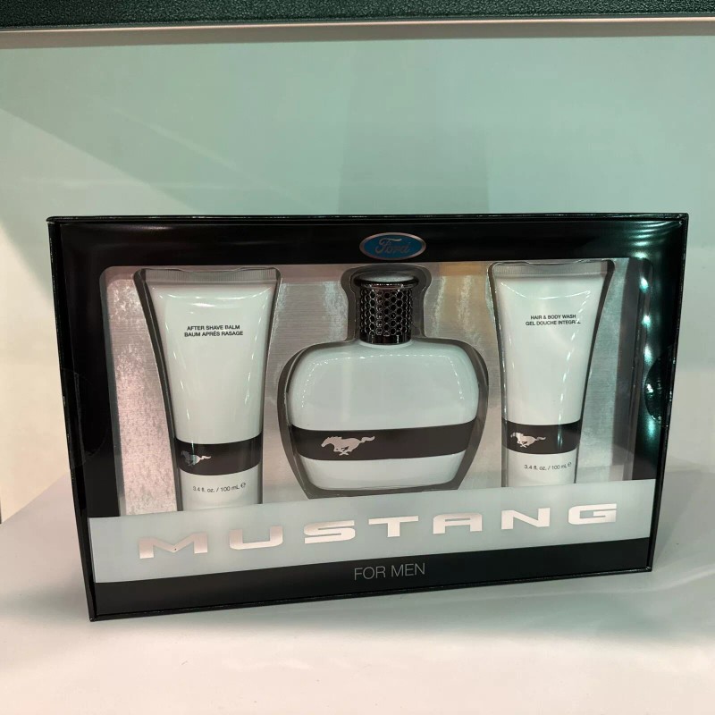 Mustang White Gift Set: EDT 100ml - Aftershave Balm 100ml