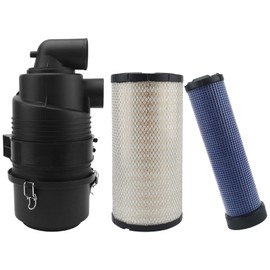 RARAYC G057512 Air Cleaner Housing with P821575 & P822858 Filter Compatible with Donaldson FPG Replacement Part Number 4215896M91，03782600，23378，809218，809218B