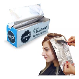 Biobellezamx Rollo Papel Aluminio Para Decoloracion De Cabello 20 Metros