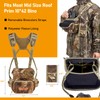 NEW VIEW Binocular Harness Chest Pack with Detachable Rangefinder Pouch,