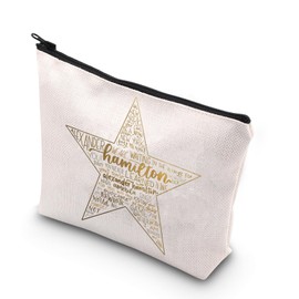 TSOTMO Hamilton Gift Broadway Musical Theatre Makeup Bag Musical Inspired Zipper Pouch Bag (Musical Hamilton)