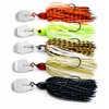 Kulport Bladed Jig Fishing Lures, Irresistible Vibrating Action, Sticky-Sharp Heavy-Wire