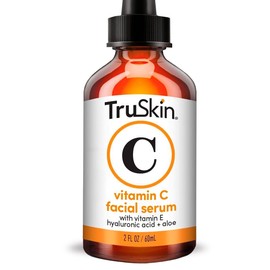 TruSkin TruSkin Vitamin C Serum For Face – Anti Aging Formula with Vitamin C, Hyaluronic Acid, Vitamin E – Brightening Serum – Improve Appearance of Dark Spots, Tone, Fine Lines & Wrinkles, 2 Fl Oz